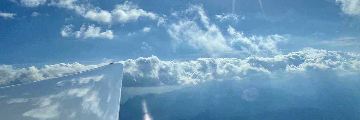 Flugwegposition um 15:38:40: Aufgenommen in der Nähe von Gemeinde Spital am Pyhrn, 4582, Österreich in 2356 Meter